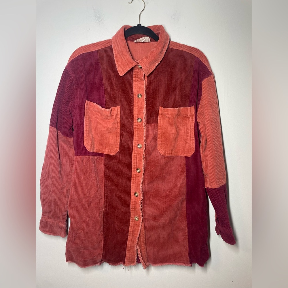 Oil and Hali Corduroy Shacket small